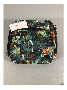 Lug Ranger 2 RFID Crossbody Bag - Medium, Top Handle, Wildlife Black Zebra Print